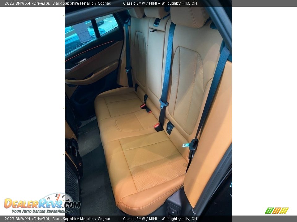 Rear Seat of 2023 BMW X4 xDrive30i Photo #5