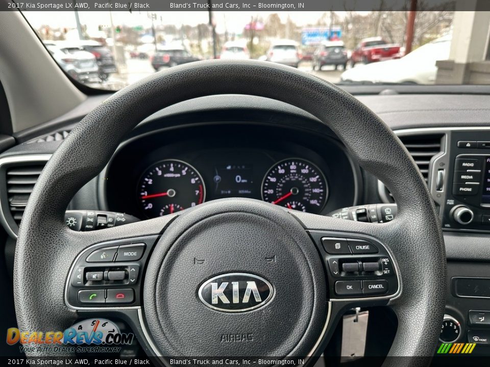 2017 Kia Sportage LX AWD Pacific Blue / Black Photo #7