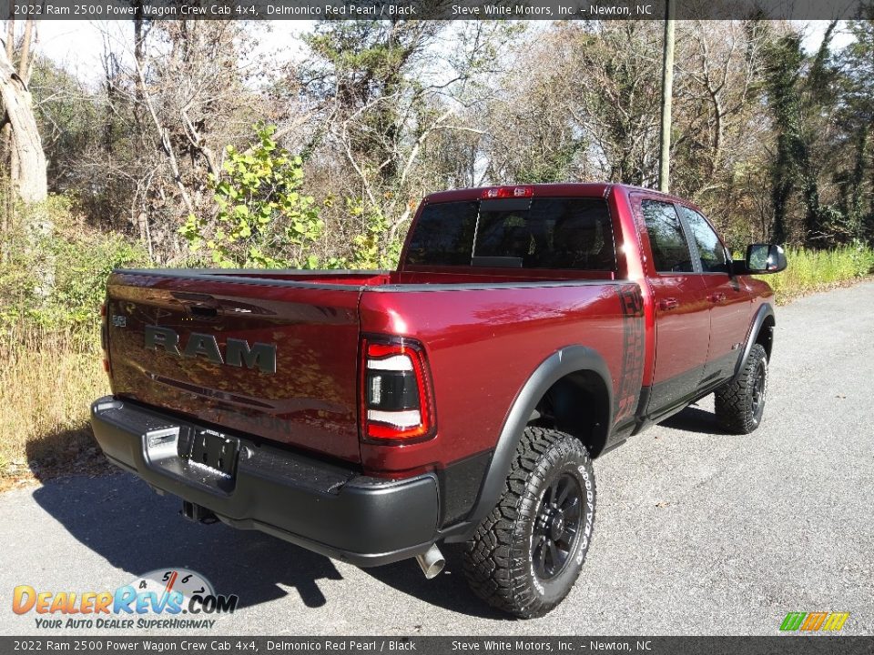 2022 Ram 2500 Power Wagon Crew Cab 4x4 Delmonico Red Pearl / Black Photo #6