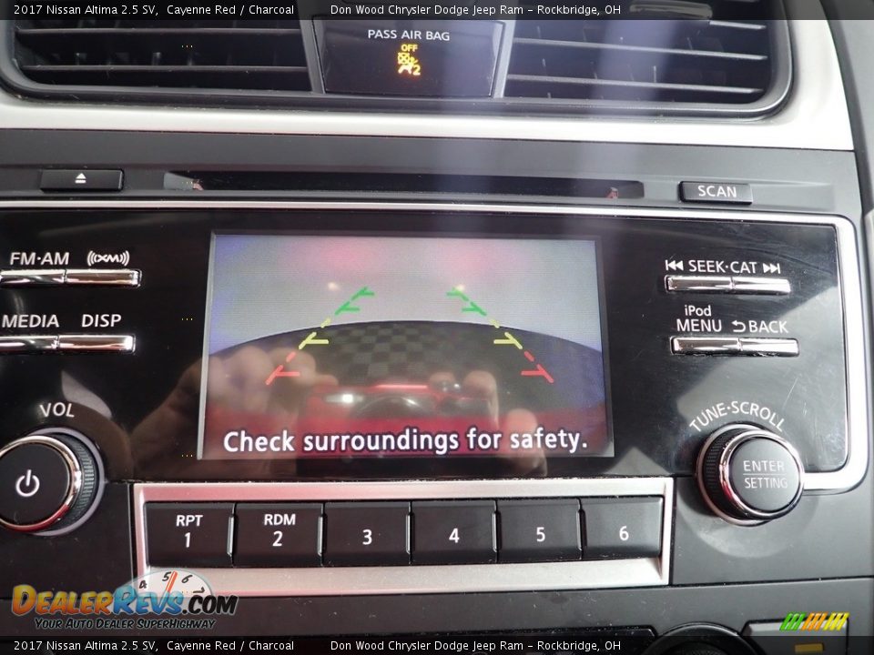 2017 Nissan Altima 2.5 SV Cayenne Red / Charcoal Photo #3