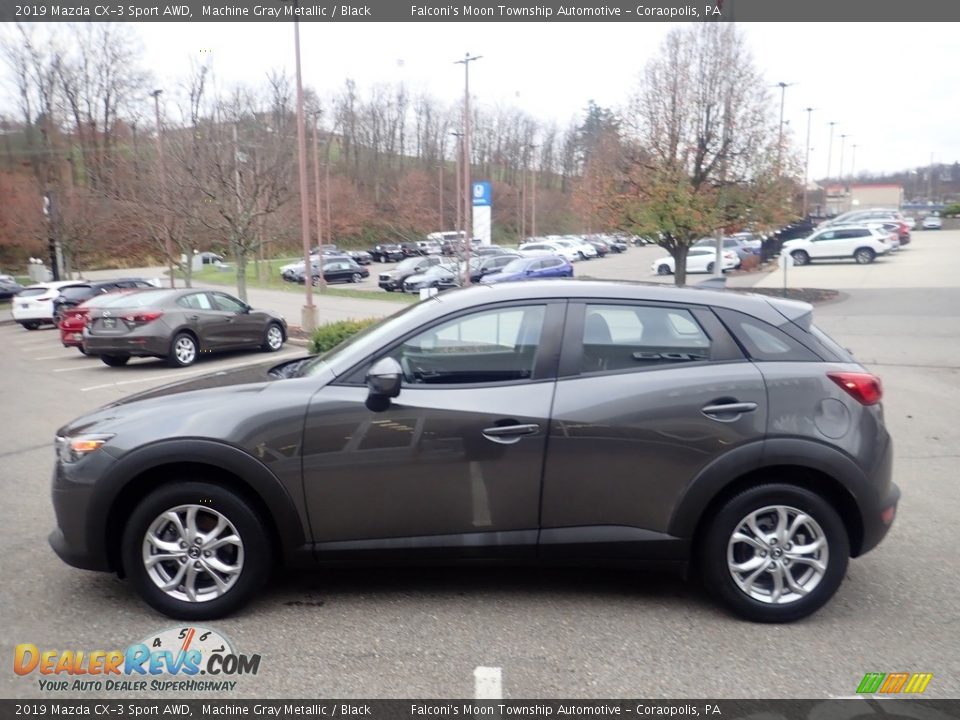 2019 Mazda CX-3 Sport AWD Machine Gray Metallic / Black Photo #6