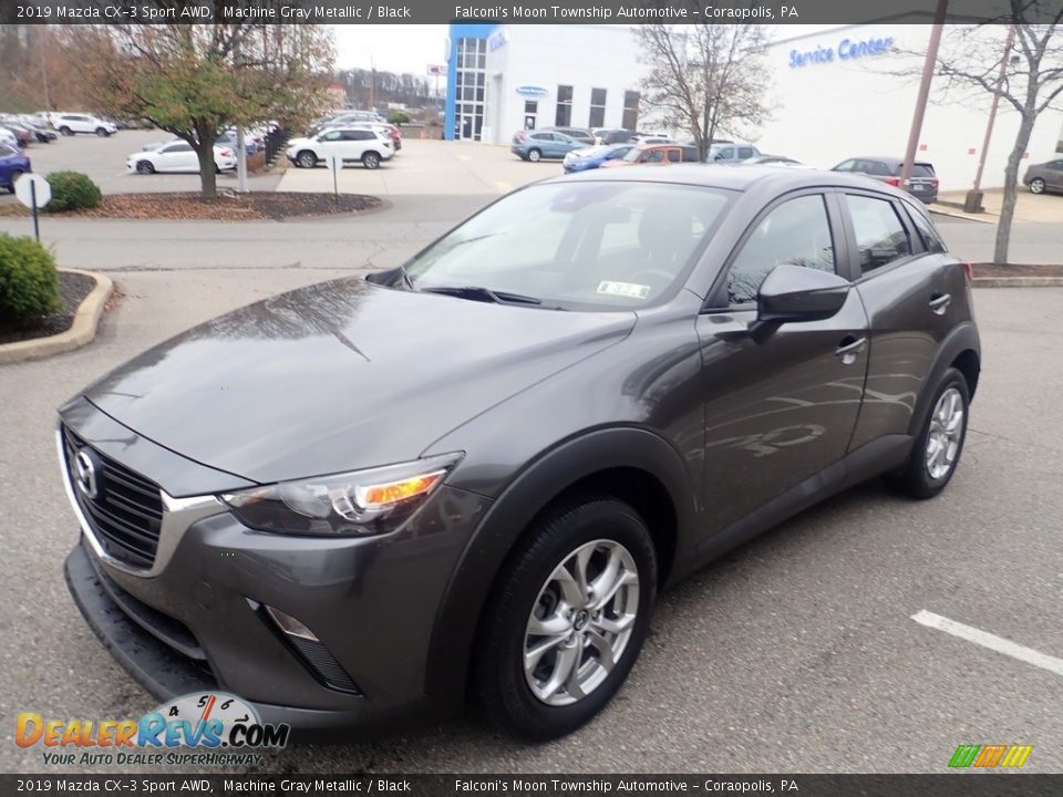 2019 Mazda CX-3 Sport AWD Machine Gray Metallic / Black Photo #7