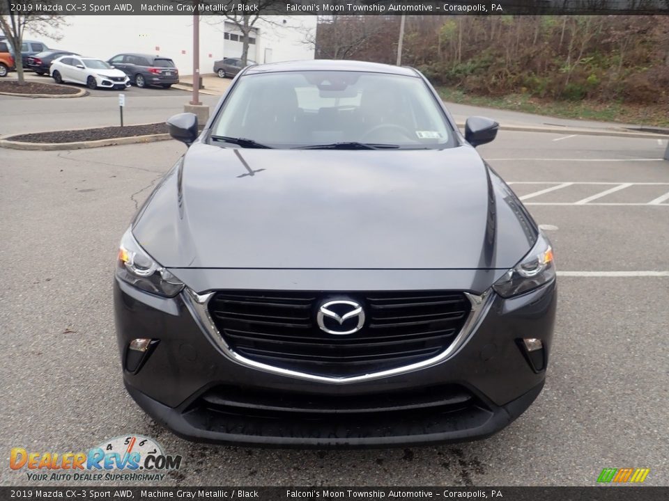 2019 Mazda CX-3 Sport AWD Machine Gray Metallic / Black Photo #8