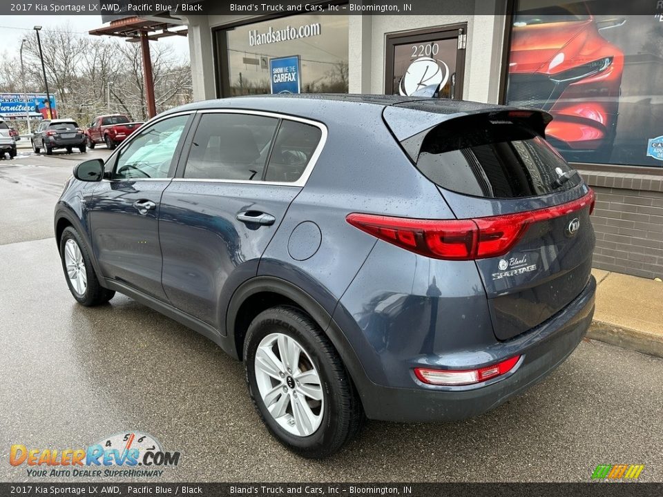 2017 Kia Sportage LX AWD Pacific Blue / Black Photo #26