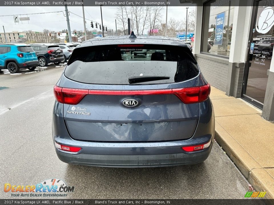 2017 Kia Sportage LX AWD Pacific Blue / Black Photo #27