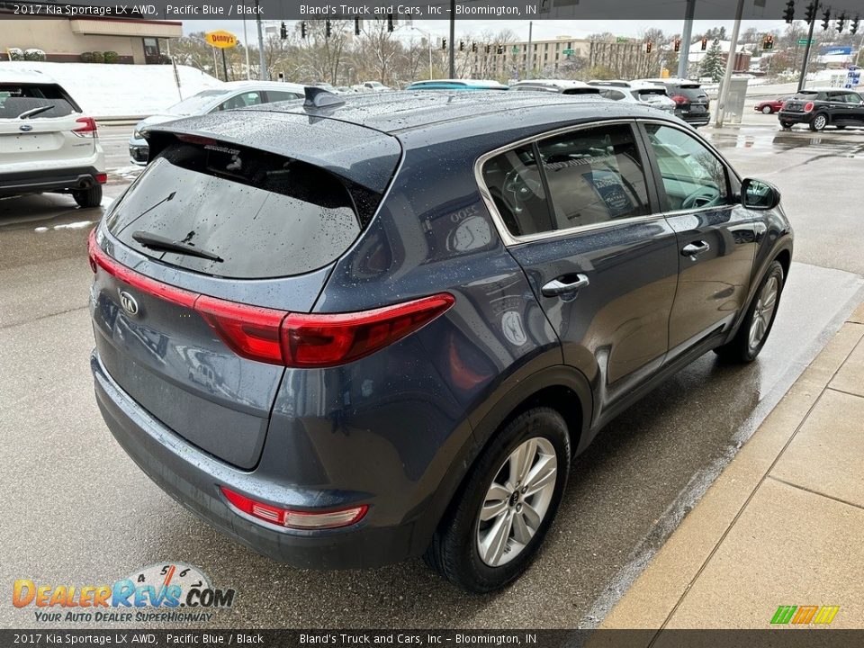 2017 Kia Sportage LX AWD Pacific Blue / Black Photo #30