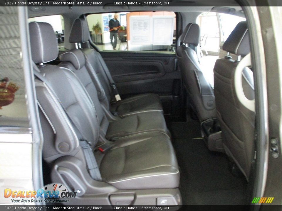 2022 Honda Odyssey Elite Modern Steel Metallic / Black Photo #19