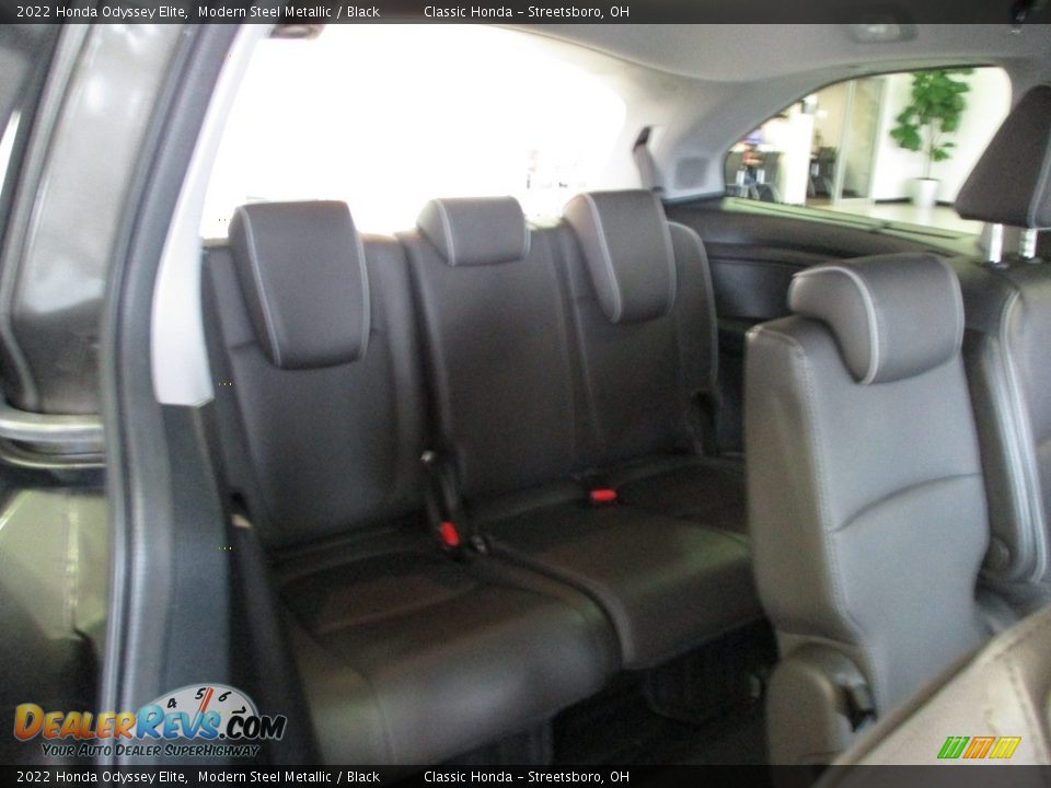 2022 Honda Odyssey Elite Modern Steel Metallic / Black Photo #20