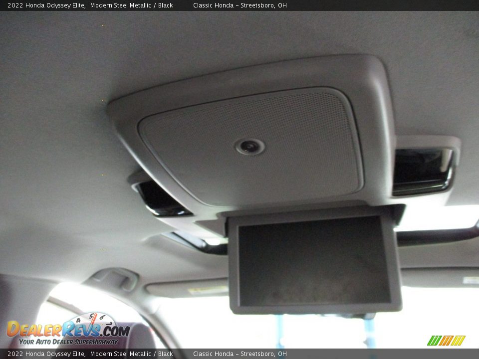 2022 Honda Odyssey Elite Modern Steel Metallic / Black Photo #21