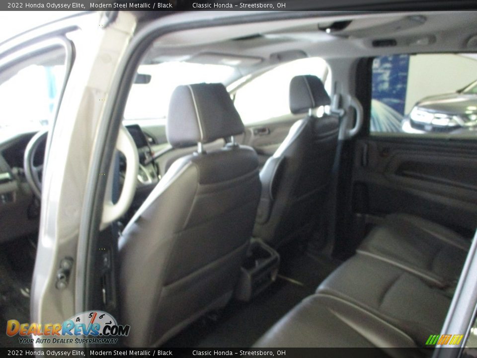 2022 Honda Odyssey Elite Modern Steel Metallic / Black Photo #24