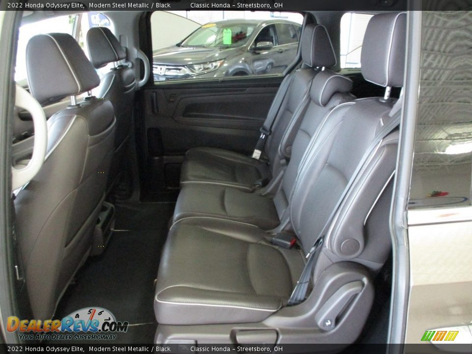 2022 Honda Odyssey Elite Modern Steel Metallic / Black Photo #25
