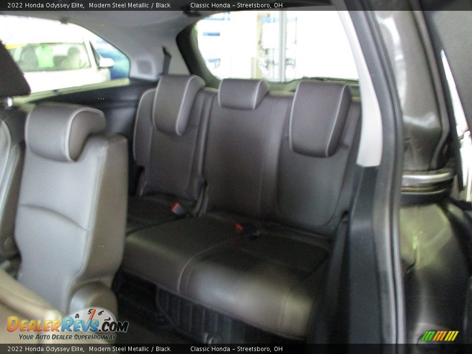 2022 Honda Odyssey Elite Modern Steel Metallic / Black Photo #26