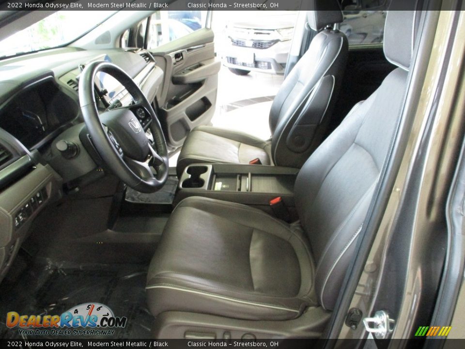 2022 Honda Odyssey Elite Modern Steel Metallic / Black Photo #30