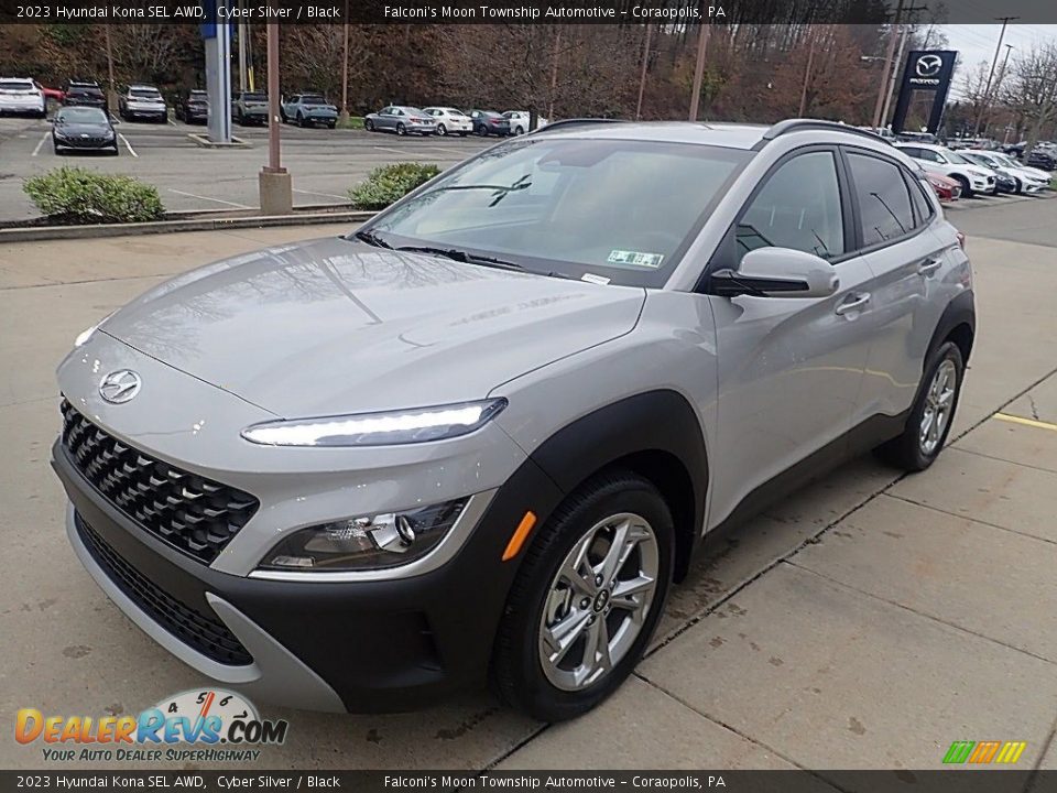 2023 Hyundai Kona SEL AWD Cyber Silver / Black Photo #7