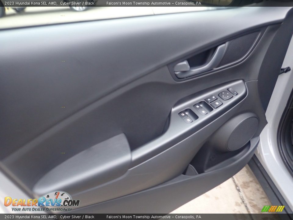 2023 Hyundai Kona SEL AWD Cyber Silver / Black Photo #14