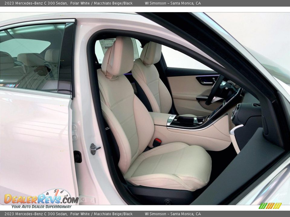 Macchiato Beige/Black Interior - 2023 Mercedes-Benz C 300 Sedan Photo #5