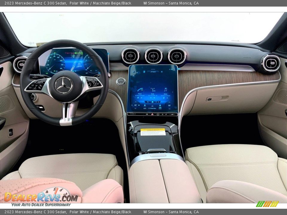 Dashboard of 2023 Mercedes-Benz C 300 Sedan Photo #6