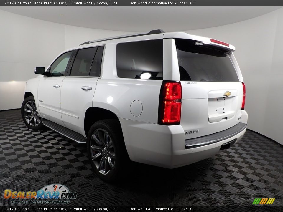 2017 Chevrolet Tahoe Premier 4WD Summit White / Cocoa/Dune Photo #10
