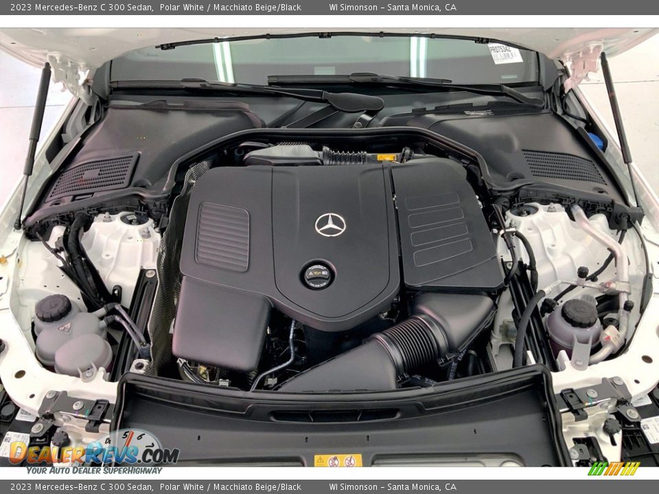 2023 Mercedes-Benz C 300 Sedan 2.0 Liter Turbocharged DOHC 16-Valve VVT 4 Cylinder Engine Photo #9