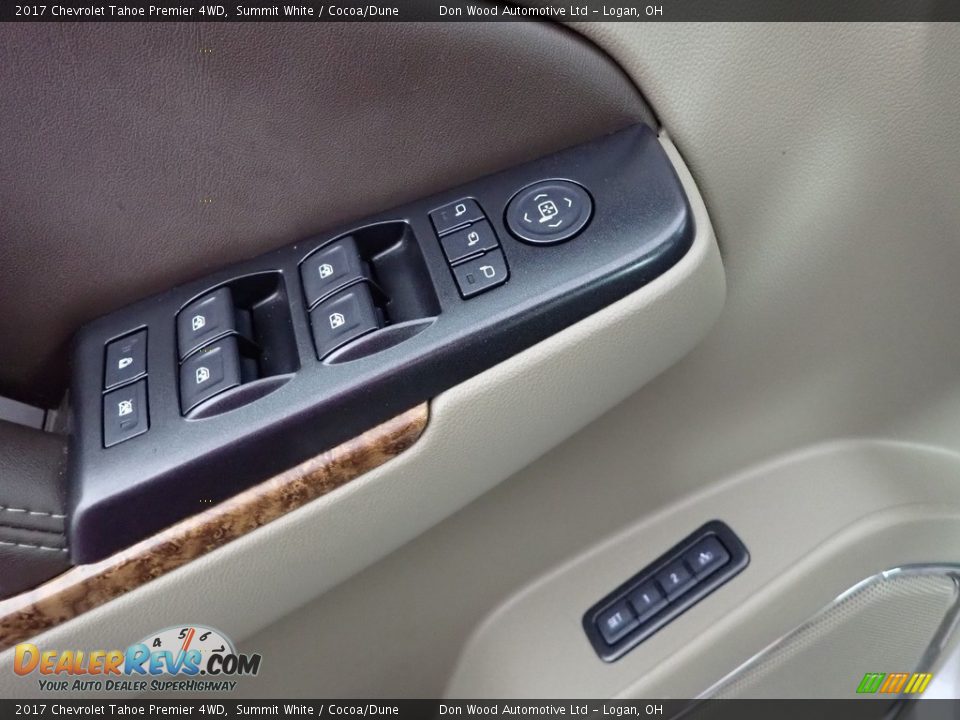 2017 Chevrolet Tahoe Premier 4WD Summit White / Cocoa/Dune Photo #16