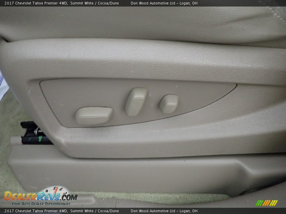 2017 Chevrolet Tahoe Premier 4WD Summit White / Cocoa/Dune Photo #17
