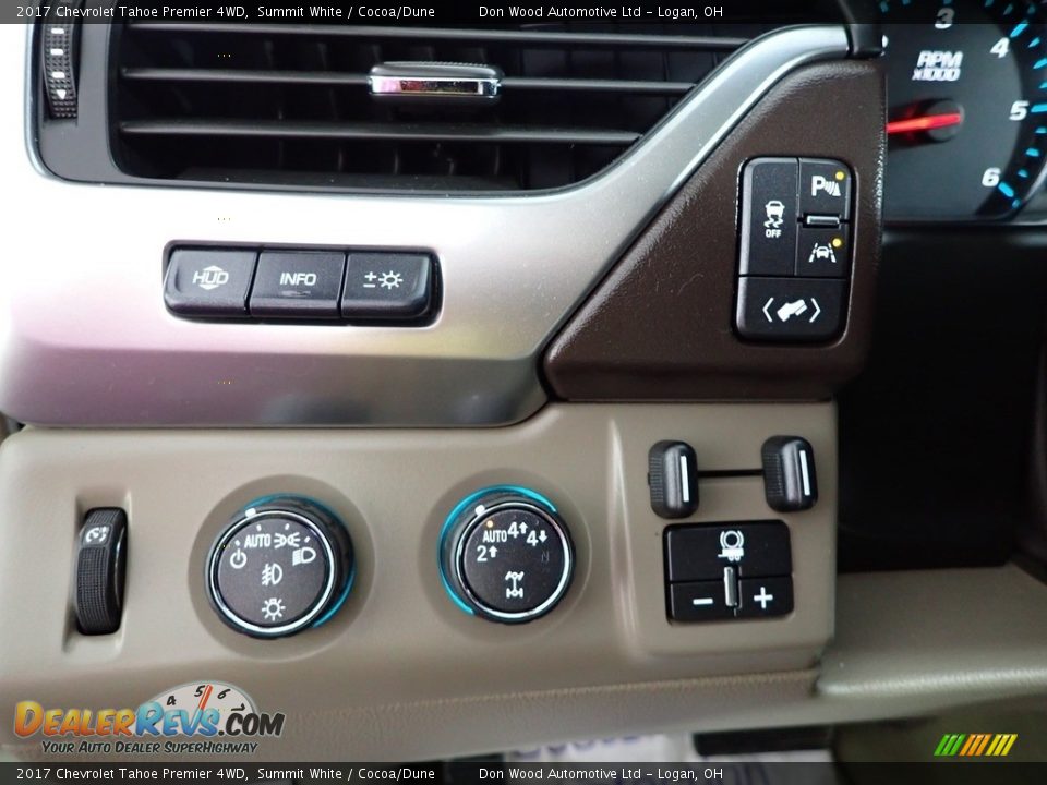 2017 Chevrolet Tahoe Premier 4WD Summit White / Cocoa/Dune Photo #19