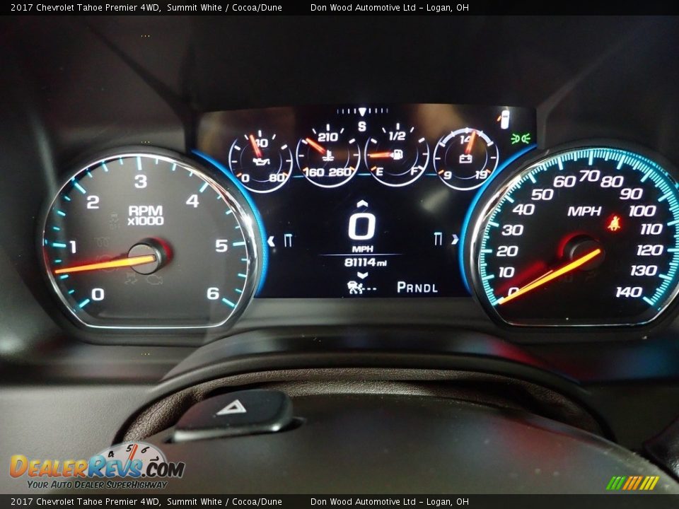 2017 Chevrolet Tahoe Premier 4WD Summit White / Cocoa/Dune Photo #22