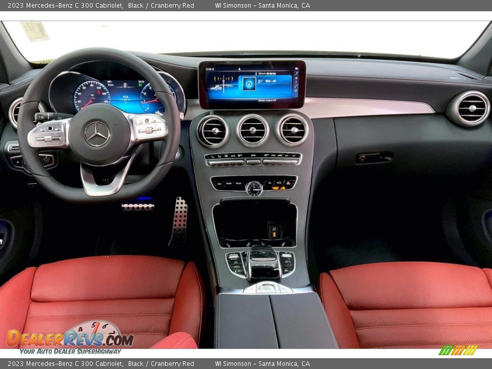 Dashboard of 2023 Mercedes-Benz C 300 Cabriolet Photo #6