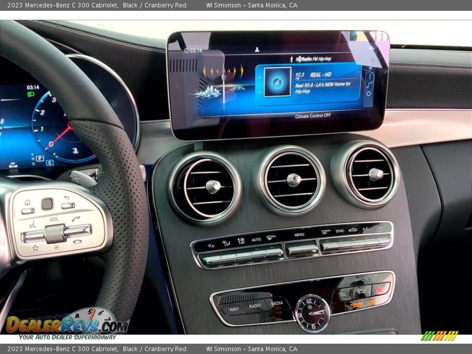 Controls of 2023 Mercedes-Benz C 300 Cabriolet Photo #7