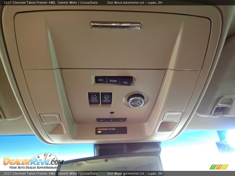 2017 Chevrolet Tahoe Premier 4WD Summit White / Cocoa/Dune Photo #25
