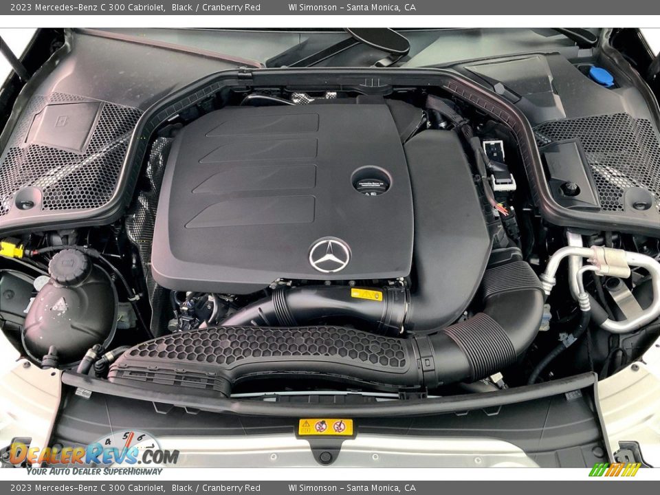 2023 Mercedes-Benz C 300 Cabriolet 2.0 Liter Turbocharged DOHC 16-Valve VVT 4 Cylinder Engine Photo #9