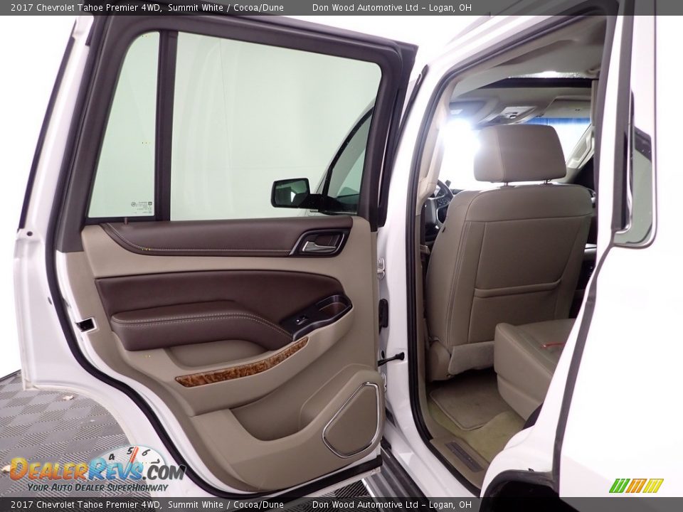 2017 Chevrolet Tahoe Premier 4WD Summit White / Cocoa/Dune Photo #27
