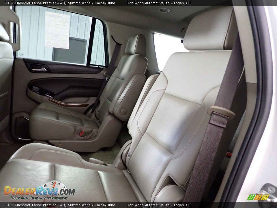 2017 Chevrolet Tahoe Premier 4WD Summit White / Cocoa/Dune Photo #28