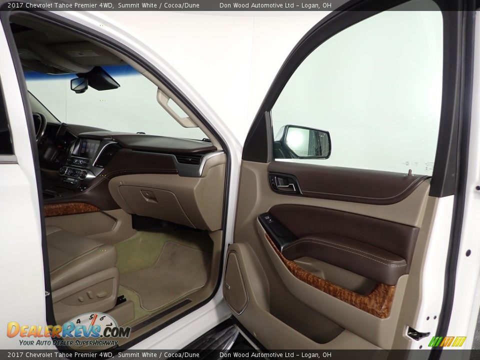 2017 Chevrolet Tahoe Premier 4WD Summit White / Cocoa/Dune Photo #31