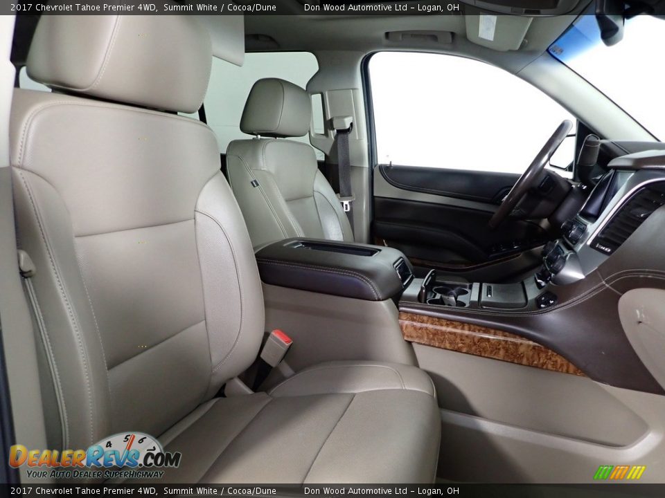 2017 Chevrolet Tahoe Premier 4WD Summit White / Cocoa/Dune Photo #32