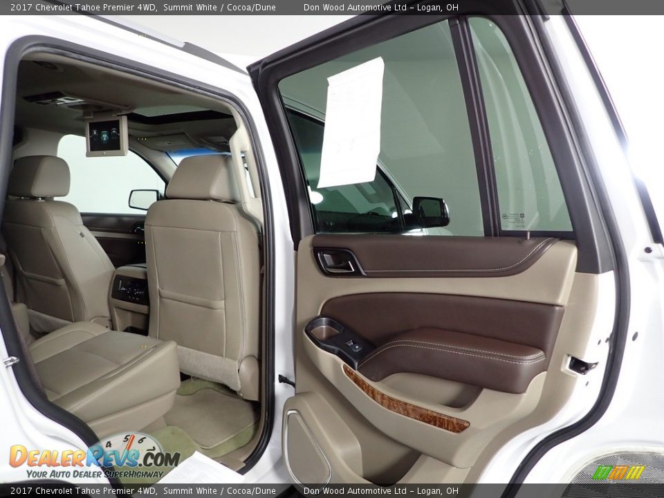 2017 Chevrolet Tahoe Premier 4WD Summit White / Cocoa/Dune Photo #33