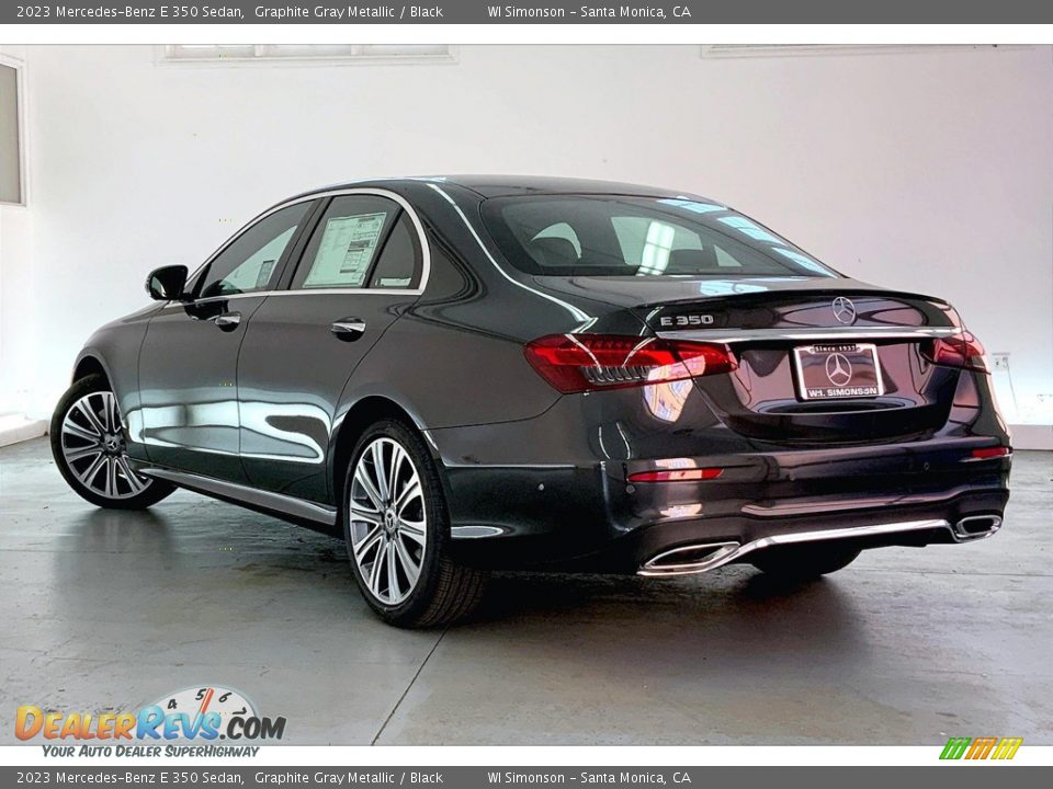 2023 Mercedes-Benz E 350 Sedan Graphite Gray Metallic / Black Photo #2