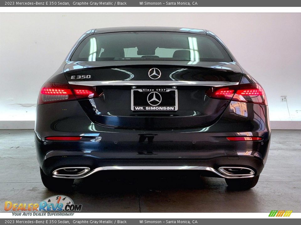 2023 Mercedes-Benz E 350 Sedan Graphite Gray Metallic / Black Photo #3