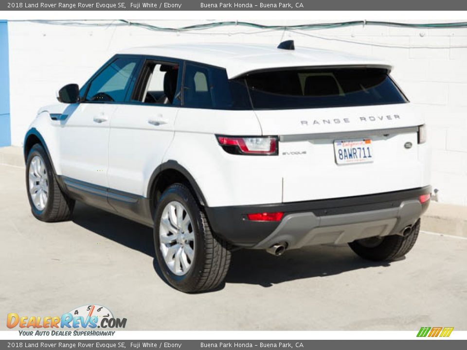 2018 Land Rover Range Rover Evoque SE Fuji White / Ebony Photo #2