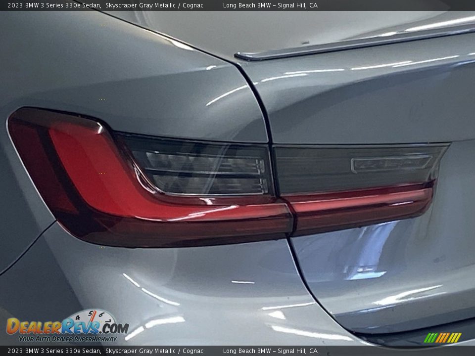 2023 BMW 3 Series 330e Sedan Skyscraper Gray Metallic / Cognac Photo #6