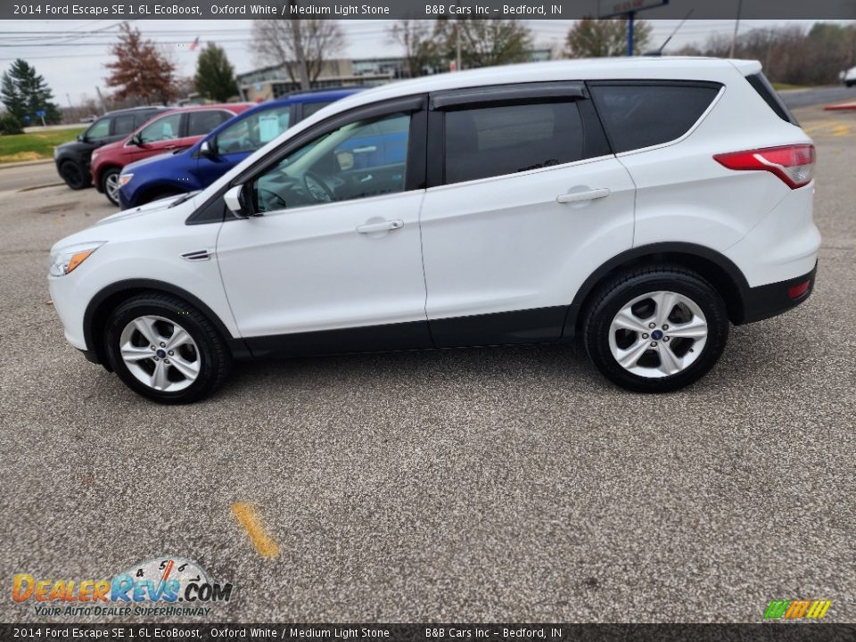 2014 Ford Escape SE 1.6L EcoBoost Oxford White / Medium Light Stone Photo #1