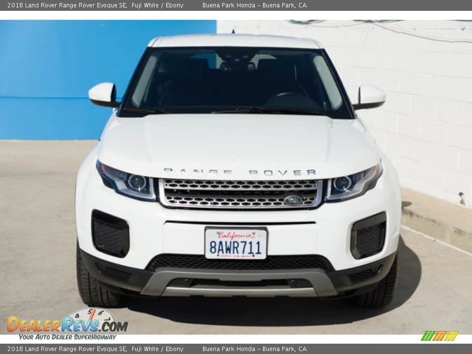 2018 Land Rover Range Rover Evoque SE Fuji White / Ebony Photo #7