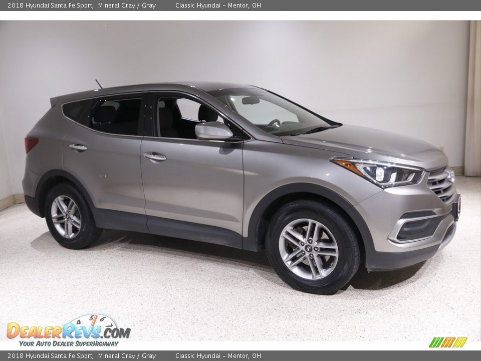 Mineral Gray 2018 Hyundai Santa Fe Sport  Photo #1