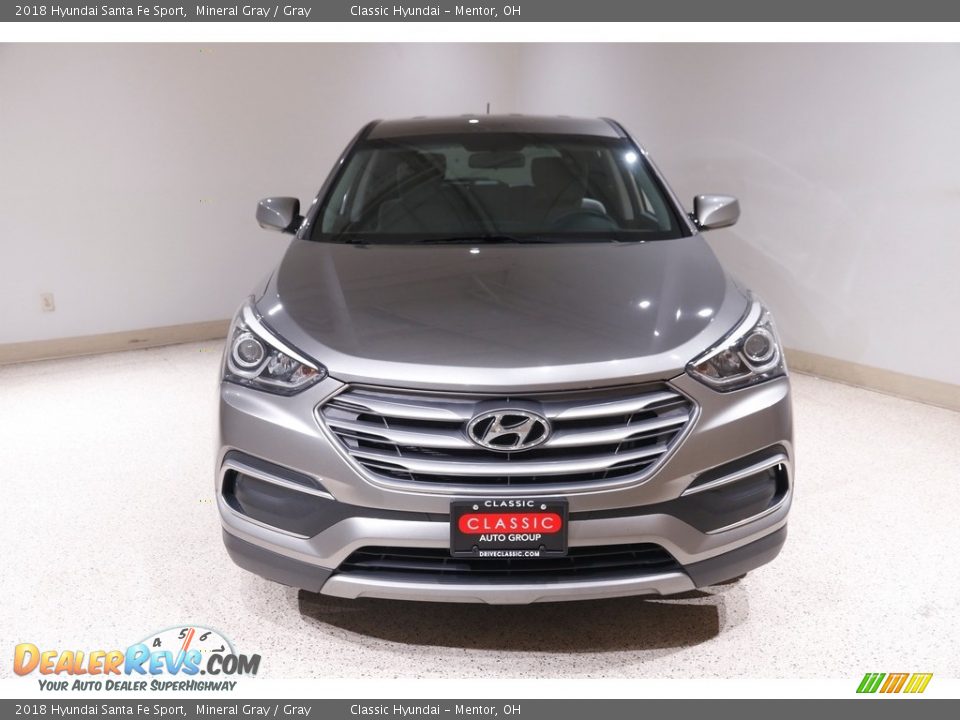 2018 Hyundai Santa Fe Sport Mineral Gray / Gray Photo #2