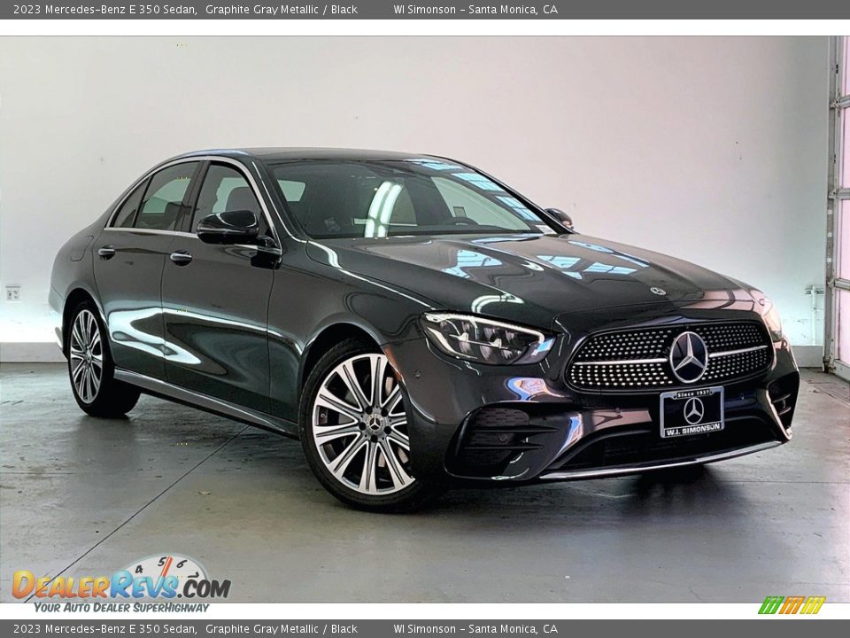 2023 Mercedes-Benz E 350 Sedan Graphite Gray Metallic / Black Photo #12