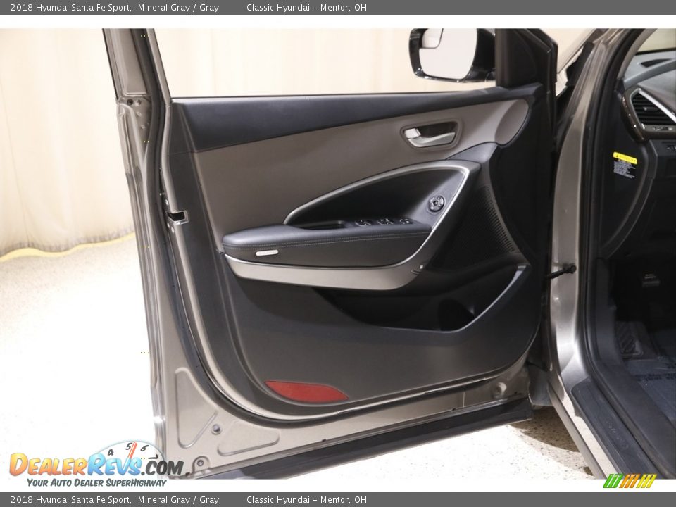 2018 Hyundai Santa Fe Sport Mineral Gray / Gray Photo #4