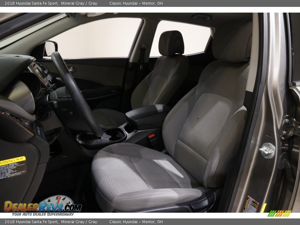 2018 Hyundai Santa Fe Sport Mineral Gray / Gray Photo #5