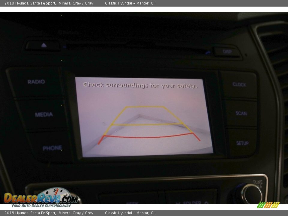 2018 Hyundai Santa Fe Sport Mineral Gray / Gray Photo #11