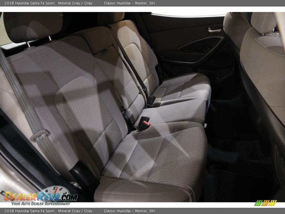 2018 Hyundai Santa Fe Sport Mineral Gray / Gray Photo #15