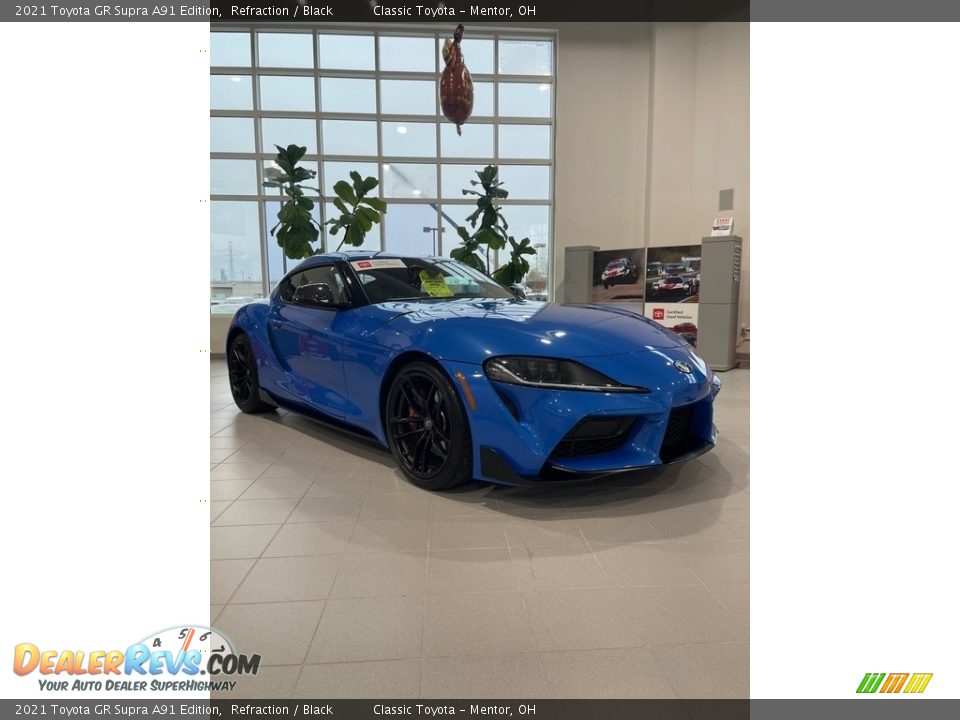 2021 Toyota GR Supra A91 Edition Refraction / Black Photo #9